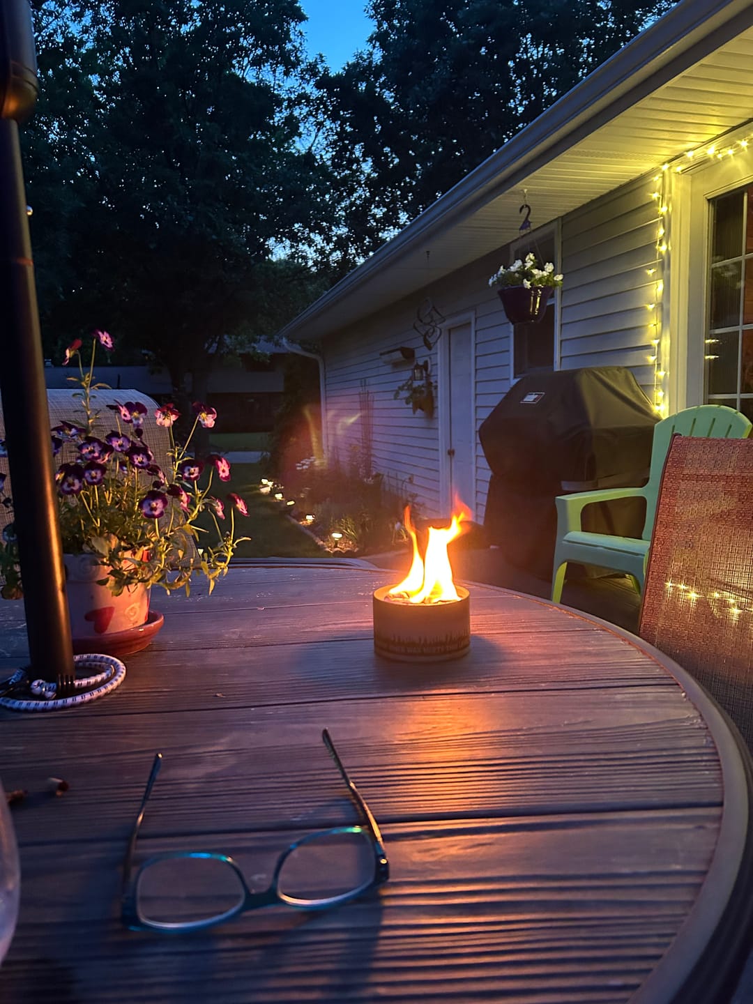 Customer photo review of City Bonfire (Portable Fire Pit)