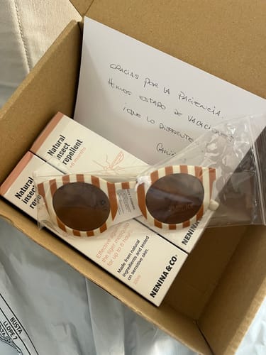 Customer photo review of 2 Spray Repelente Natural de insectos de Citronela, Eucalyptus, Alcanfor, Aceites de limón 200 ml la segunda al 50 % Nenina & Co