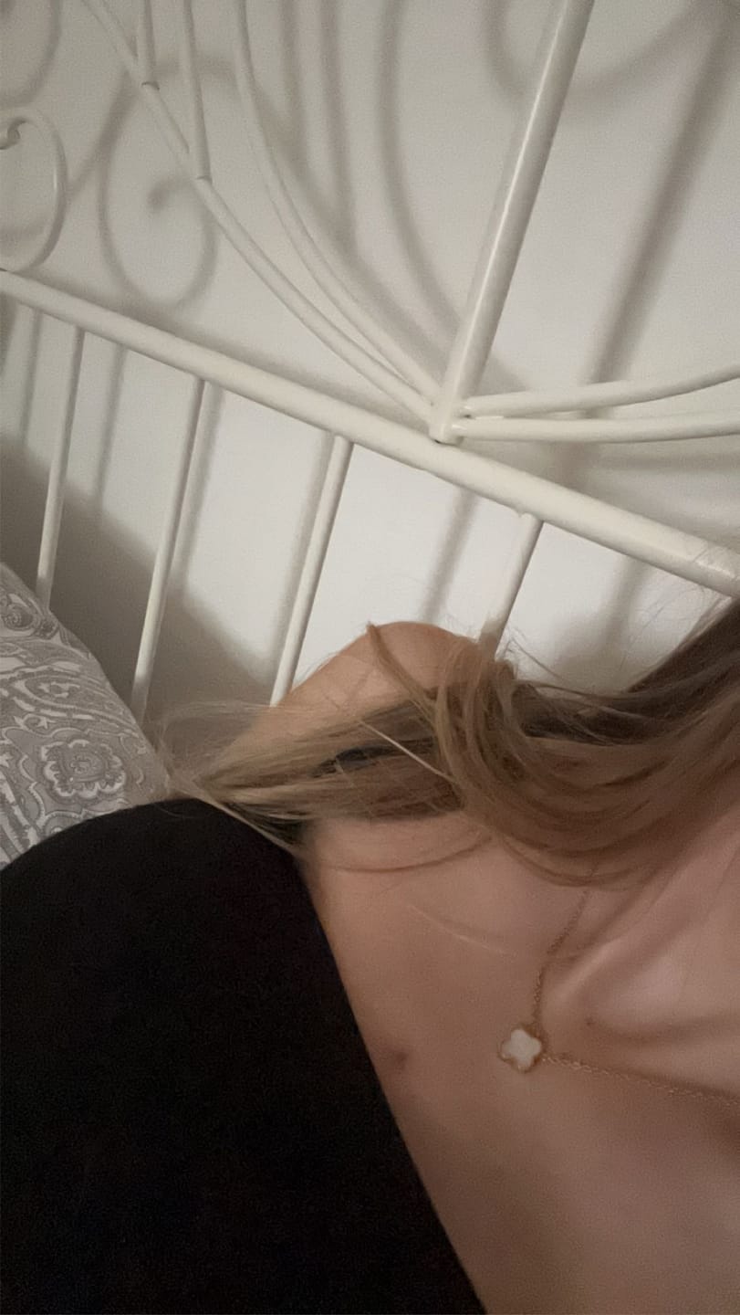 Customer photo review of Clover Perlmutt Kette | 18K vergoldet