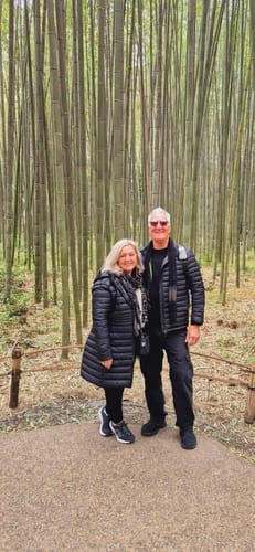 Customer photo review of Black Duck Down Midi Puffer Coat