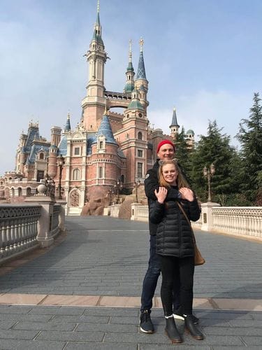 Customer photo review of Black Duck Down Puffer Coat