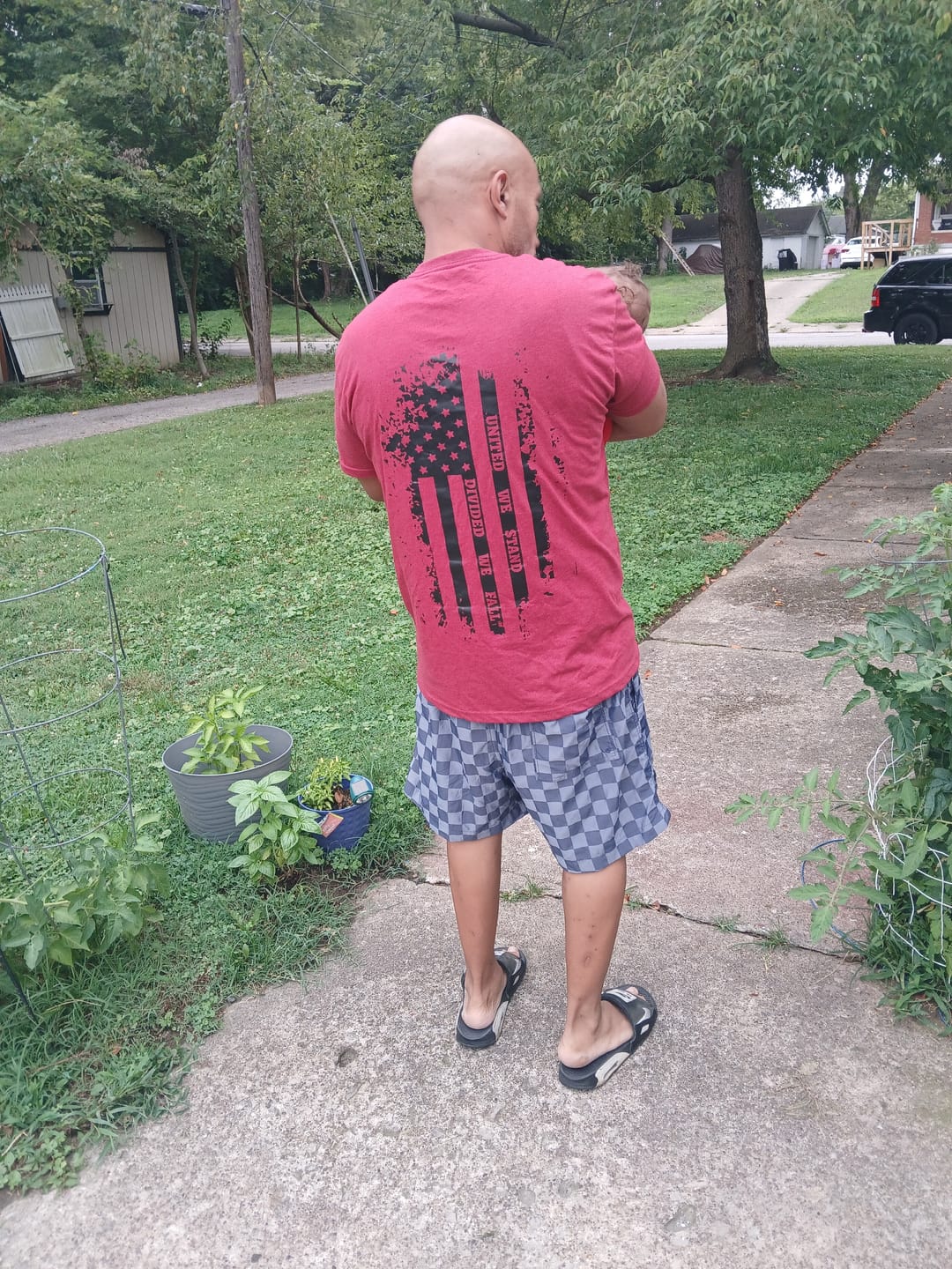 Customer photo review of United We Stand Tee
