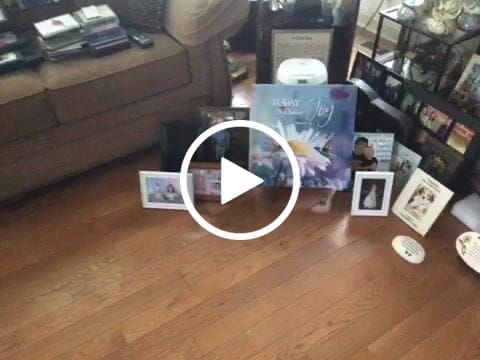 Customer video review of Today I Choose Joy James 1:2, Hummingbird With Daisies, Wall Art Canvas