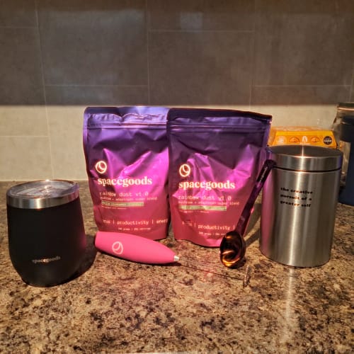 Customer photo review of rainbow dust - starter kit