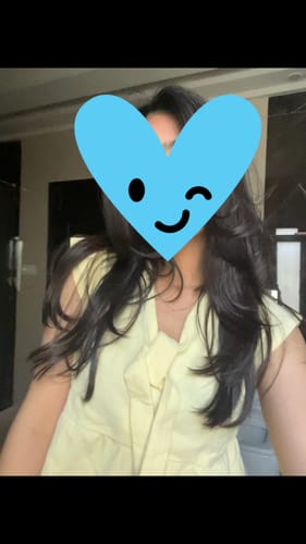 Customer photo review of Peplum Bow Top - Pastel Yellow