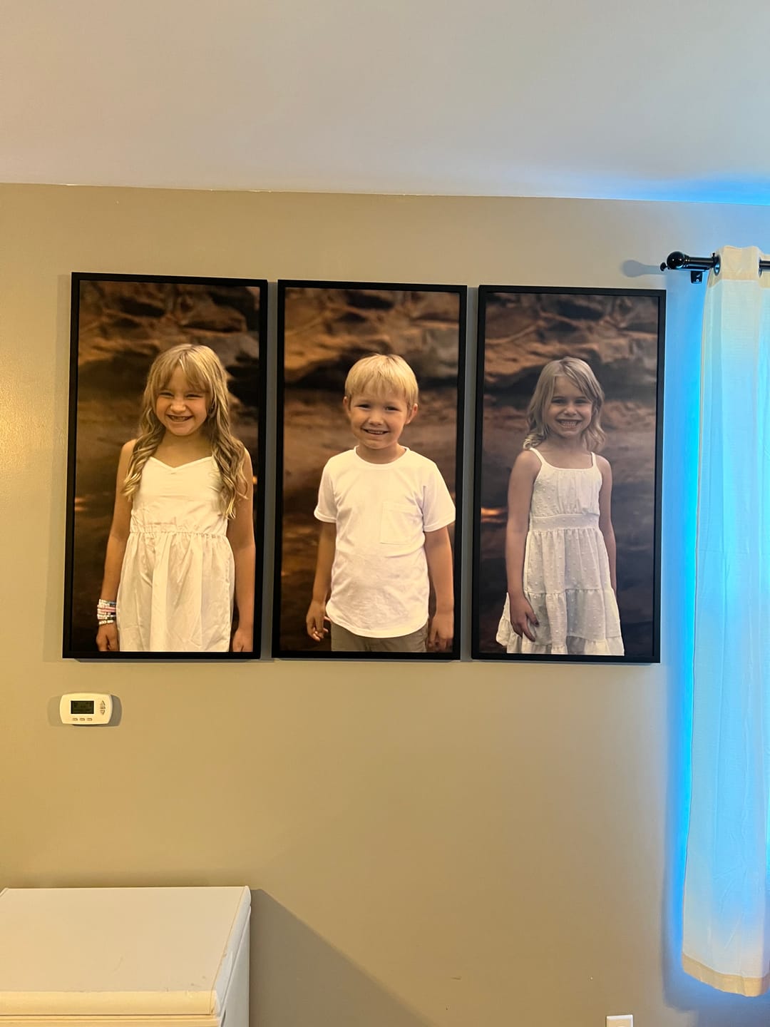 Customer photo review of Framed photo