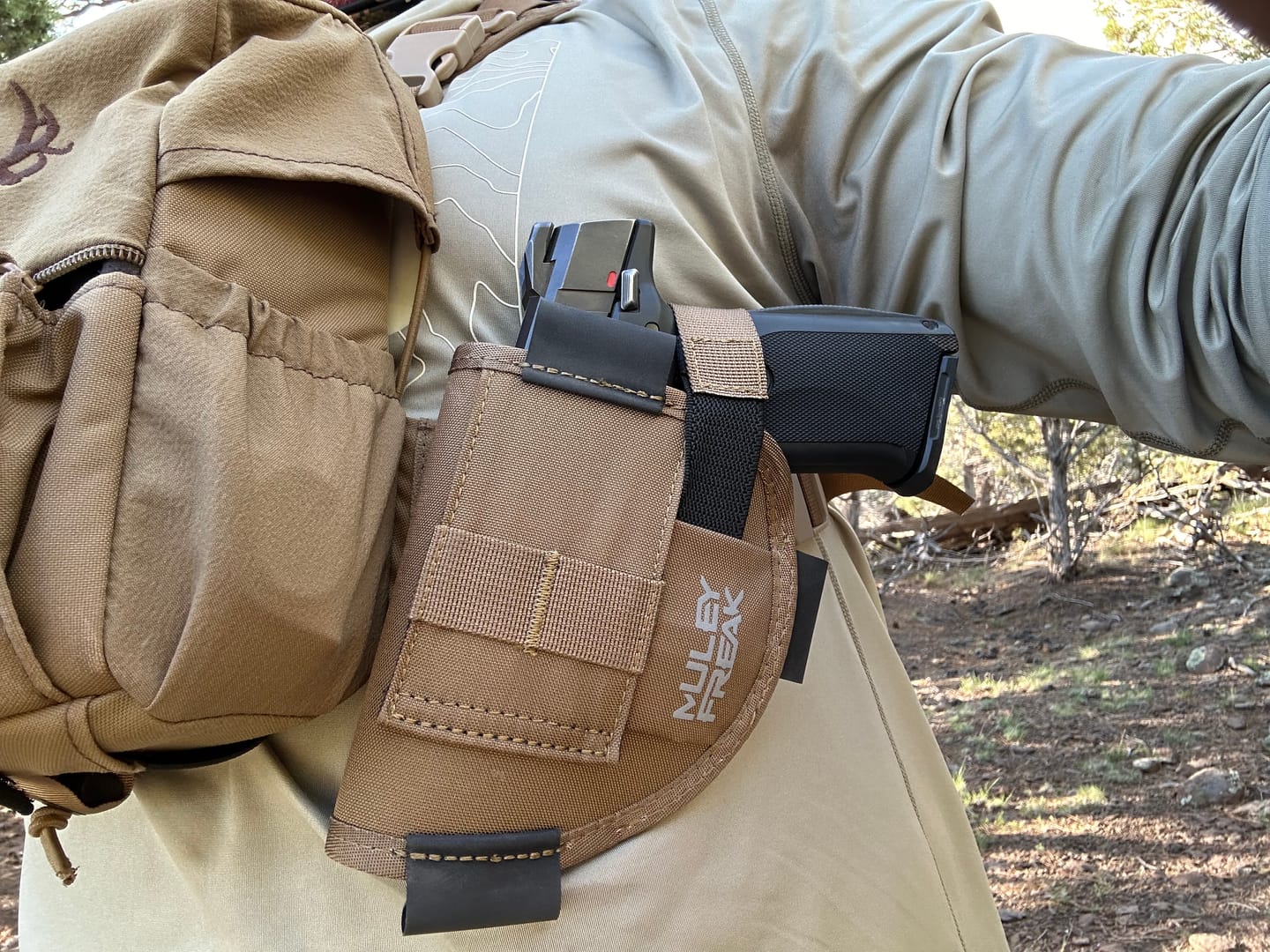 Customer photo review of Game Changer Holster