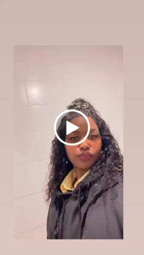 Customer video review of Brazilian 4x4 Lace Wig - Water Curl - 14"