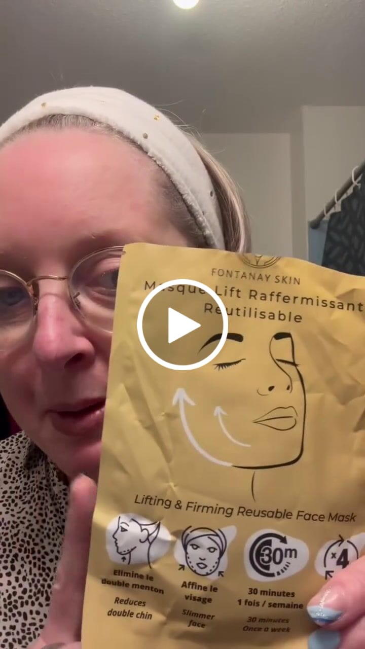 Customer video review of Masque Visage Fontanay™ Lift Raffermissant