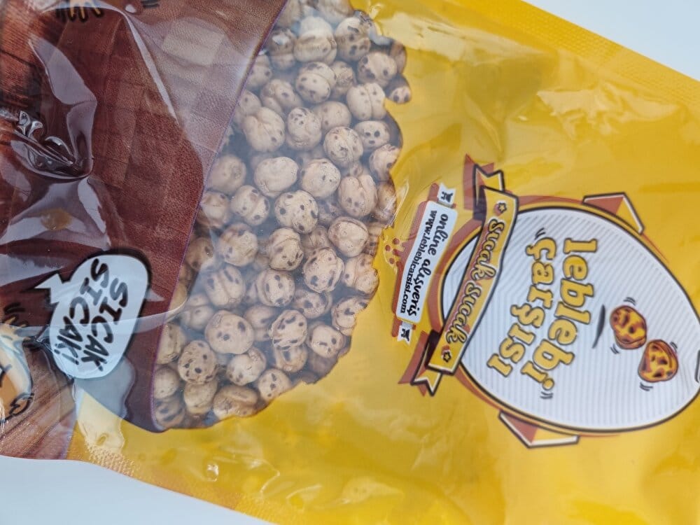 Customer photo review of Kavrulmuş Sarı Leblebi Süper