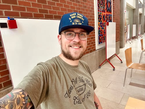 Customer photo review of Big Tall Trucker Hat