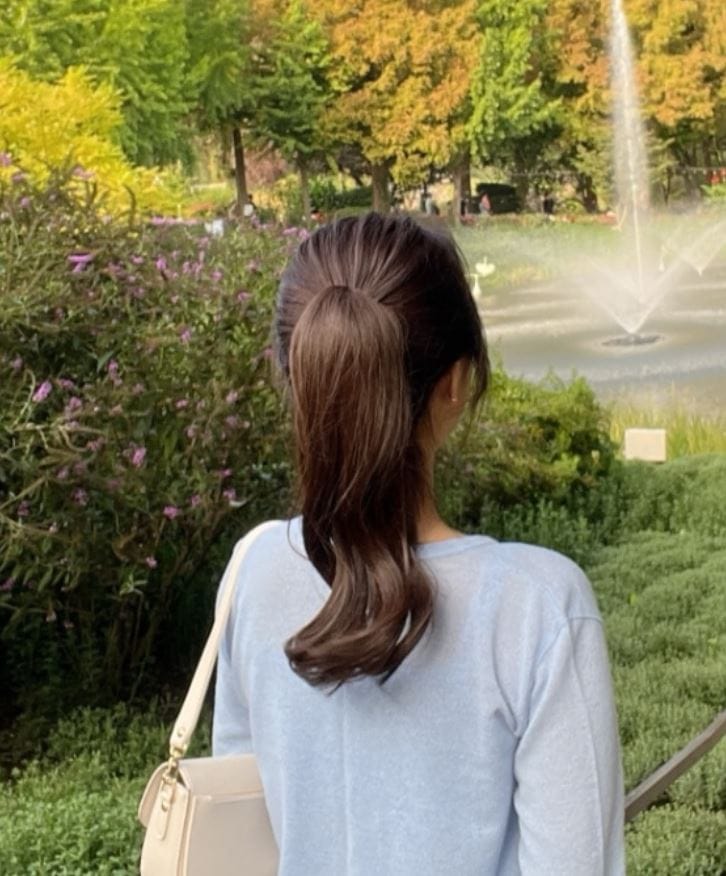 Customer photo review of Slimpin Ponytail) Glory