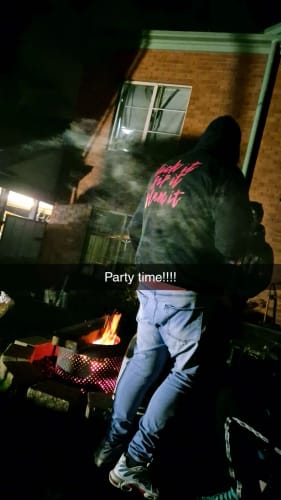 Customer photo review of Wet Pussy Hoodie