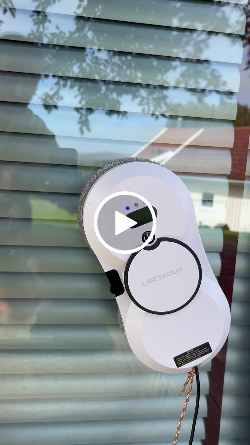 Customer video review of Fönsterputsrobot HCR-10 med sprayfunktion