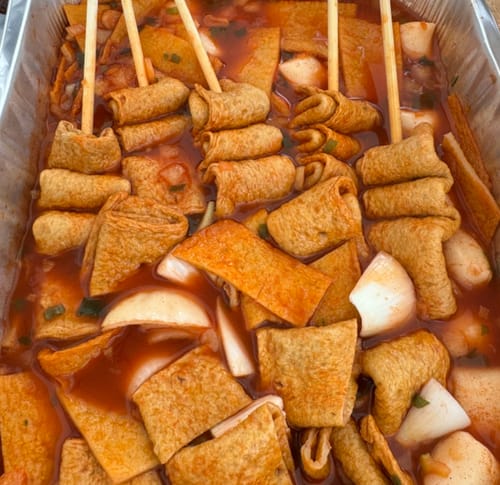 Customer photo review of 줄서서먹는 제천 빨간오뎅  K-Spicy Fish Cakes