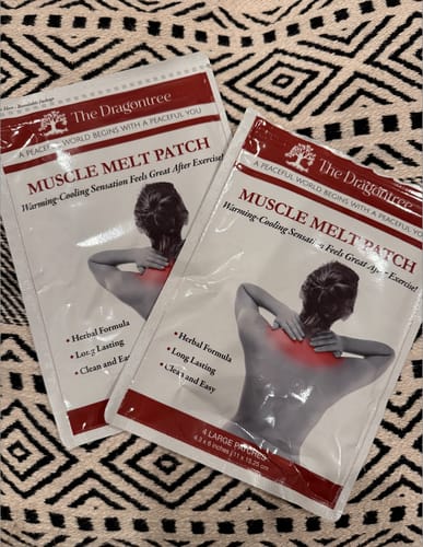 Customer photo review of Muscle Melt Patch