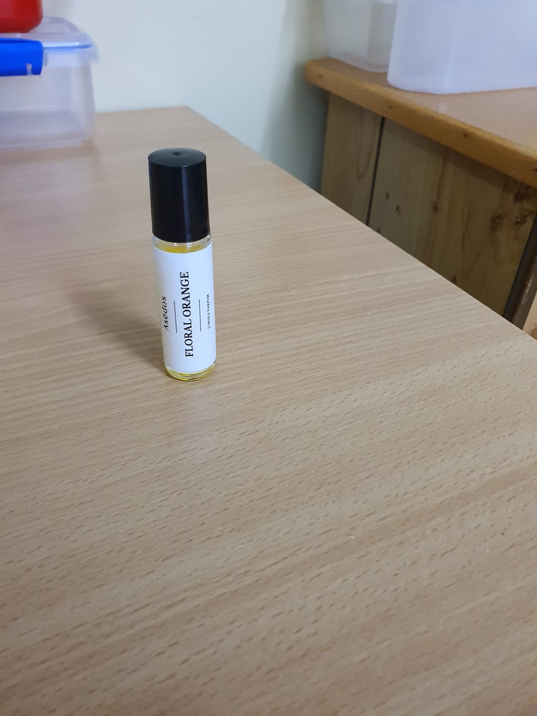 Customer photo review of FLORAL ORANGE PERFUME OIL