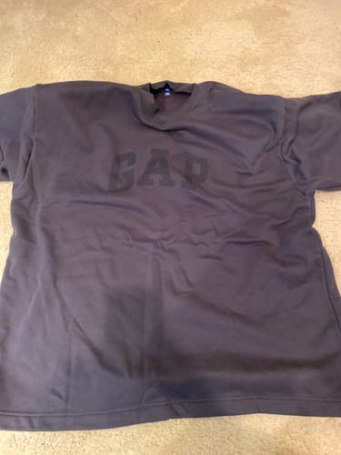 Customer photo review of Dove Padded Heavy Fleece Tee - Yeezy Gap Engineered By Balenciaga