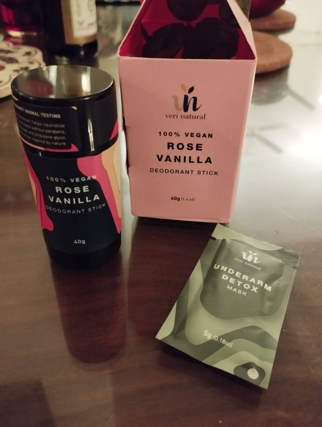 Customer photo review of [15% OFF] Veri Natural Deodorant Stick