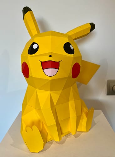 Customer photo review of Patrons Pikachu (pdf)