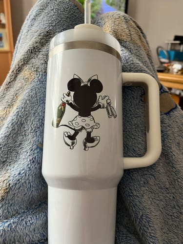 Customer photo review of MOUSE - Personalisierbarer Thermobecher