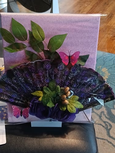 Customer photo review of Bulk 2.3" 50 Pcs Butterfly Pick Random Color Wholesale
