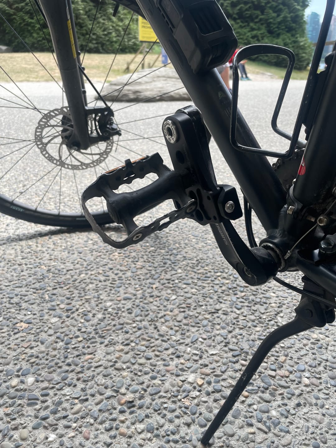 Customer photo review of Easy Knees Crank Shortener (Each)