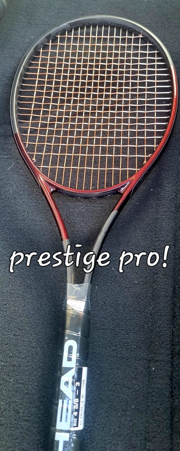 Customer photo review of Head Prestige Pro (2023) Tennis Racquet