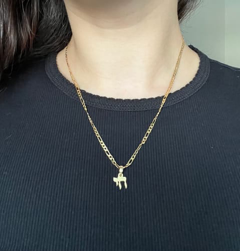 Customer photo review of Chai Chain Necklace