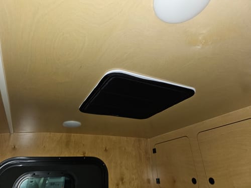 Customer photo review of Roof Vent Fan Insulated Cover