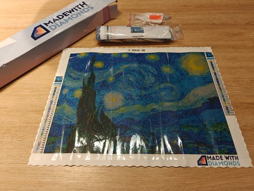 Customer photo review of Made with Diamonds® Custom Kit