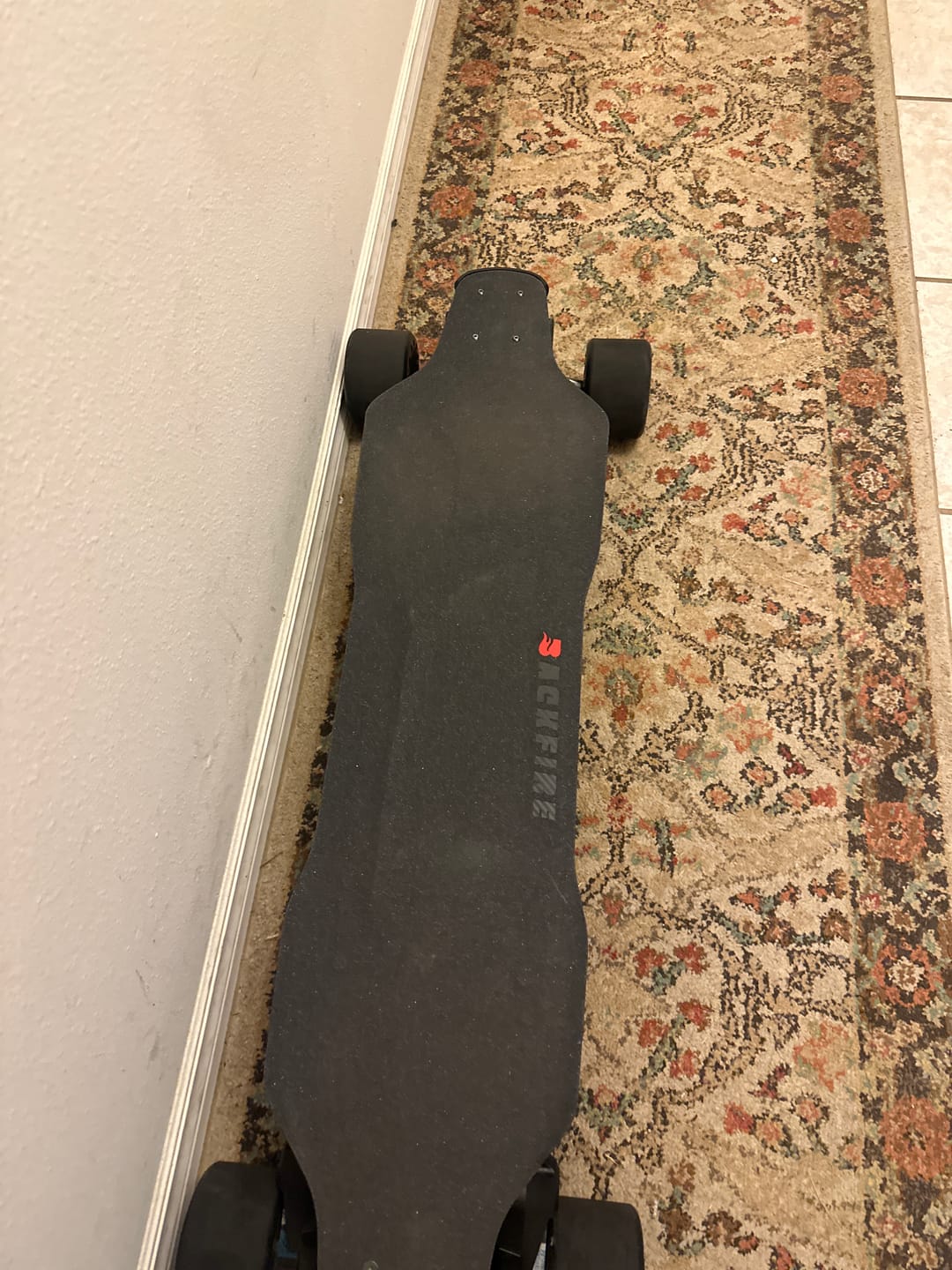 Customer photo review of Grip Tape for Backfire Boardsade