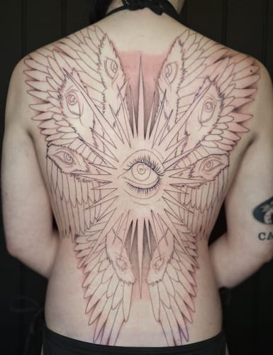 Customer photo review of TattooNumbx Numbing Cream