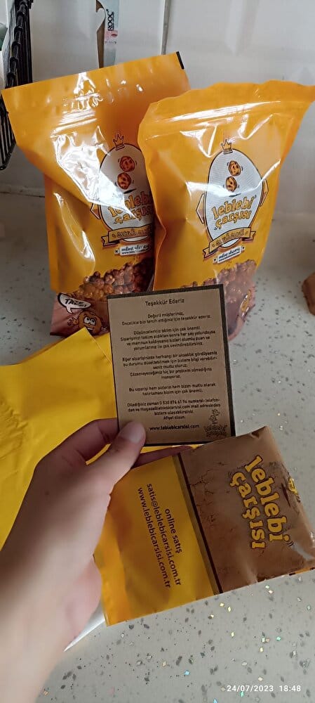 Customer photo review of Acılı Leblebi