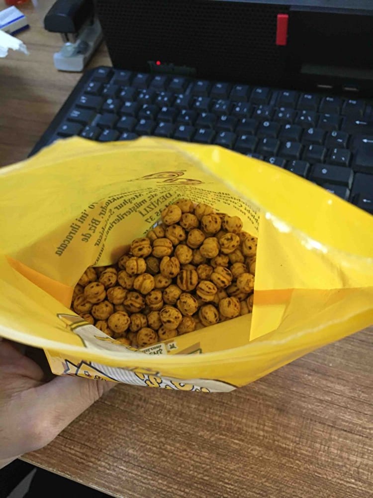 Customer photo review of Kavrulmuş Sarı Leblebi Süper