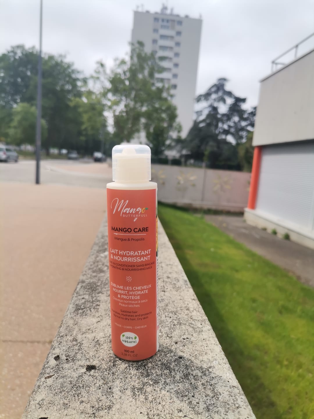 Customer photo review of Lait hydratant et nourrissant - CARE