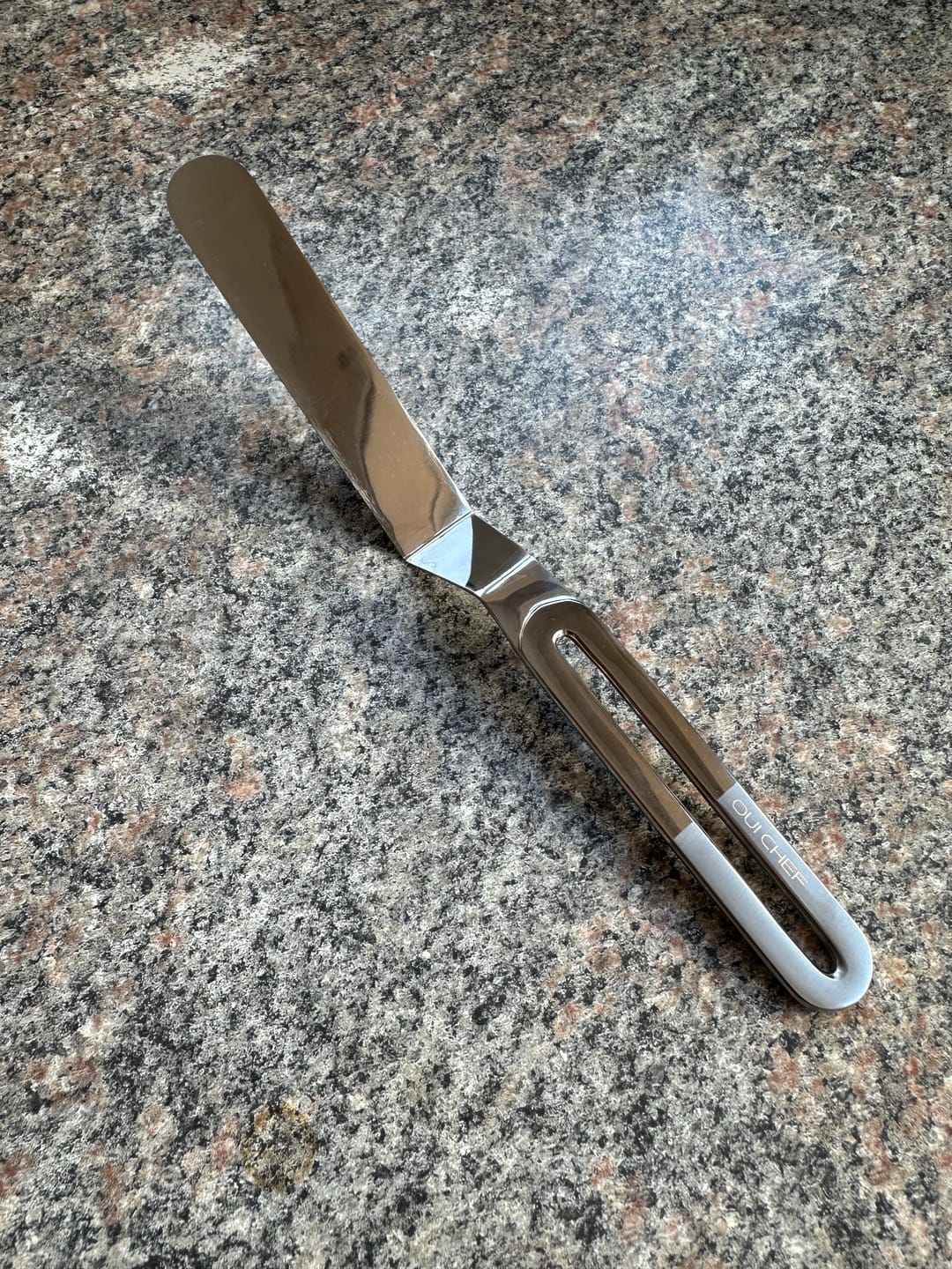 Customer photo review of 'LiftOff' Chef's Palette Knife
