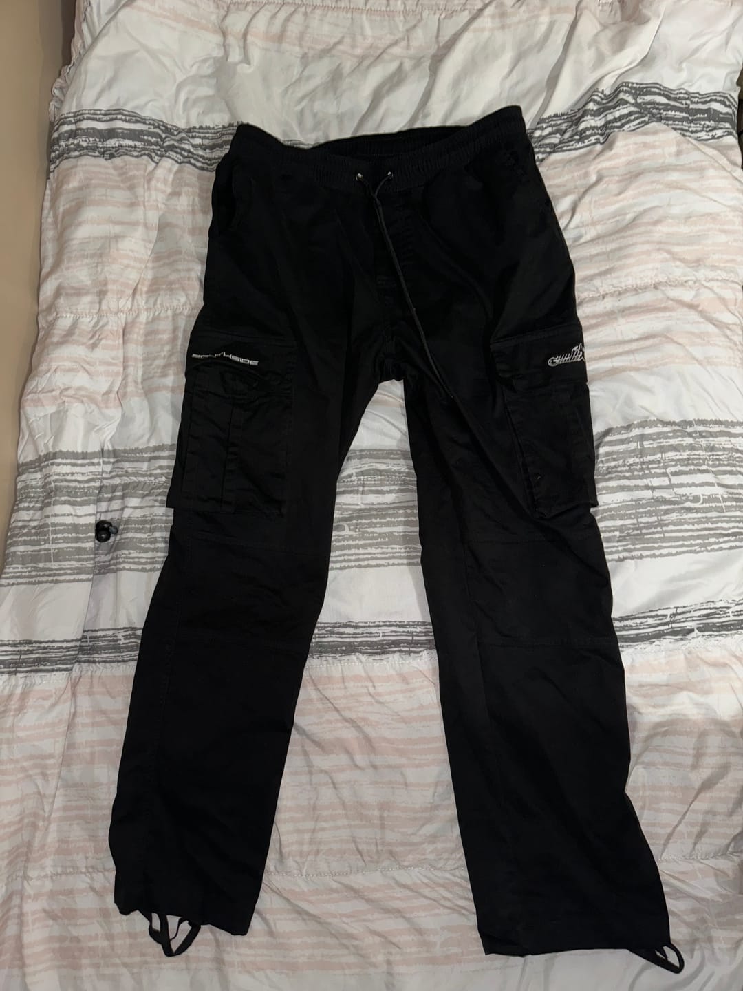 Customer photo review of Southside - Black Cargo Pants