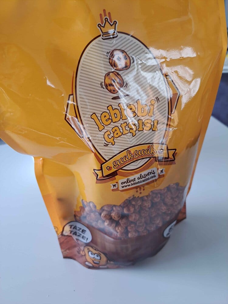 Customer photo review of Kavrulmuş Sarı Leblebi Süper
