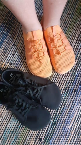 Customer photo review of Vaistoa Riemu | Knitted Barefoot Slip-ons