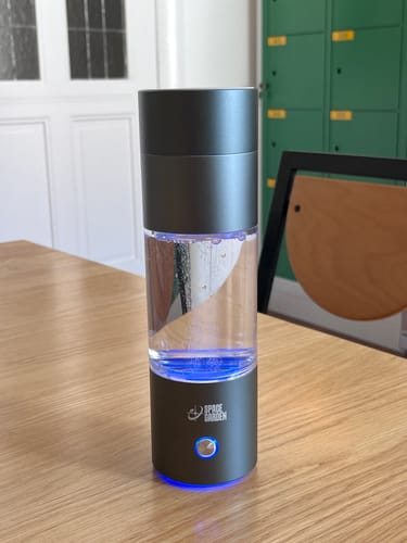 Customer photo review of Wasserstoff-Wasserflasche