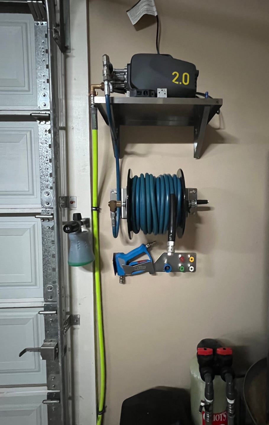 Customer photo review of Stainless Wall Organizer