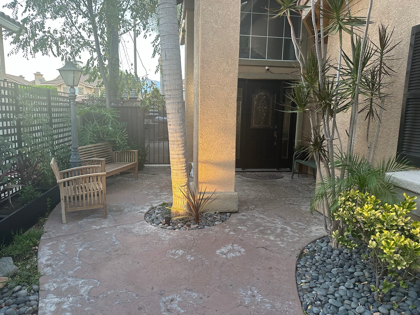Customer photo review of Clear 1 Lite Glass and Frame Kit (Full Sidelite)