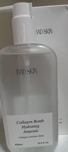 Customer photo review of Bad Skin™ Korean Collagen Bomb Hydrating Ampoule