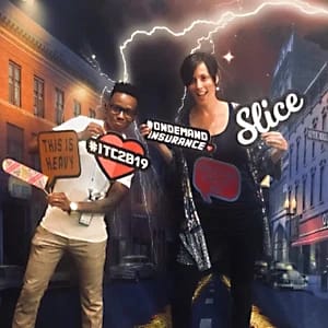 Customer photo review of Back to the Future Photo Backdrop, Birthday Banner