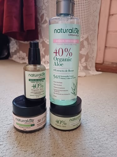 Customer photo review of Set Rutina Completa Cuidado de la Piel