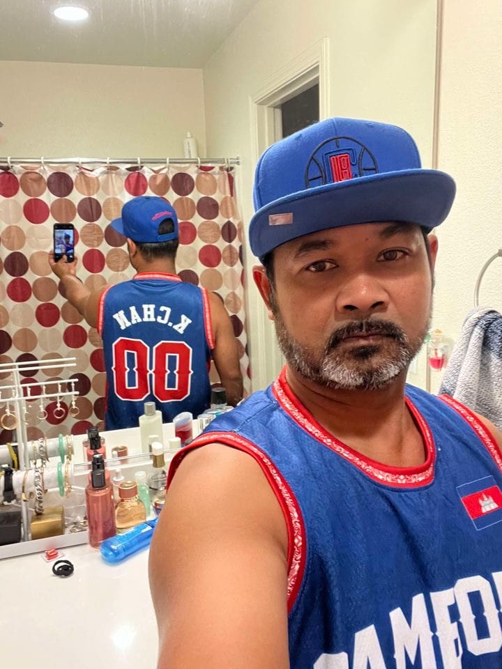 Customer photo review of Cambodia Custom Basketball Jersey