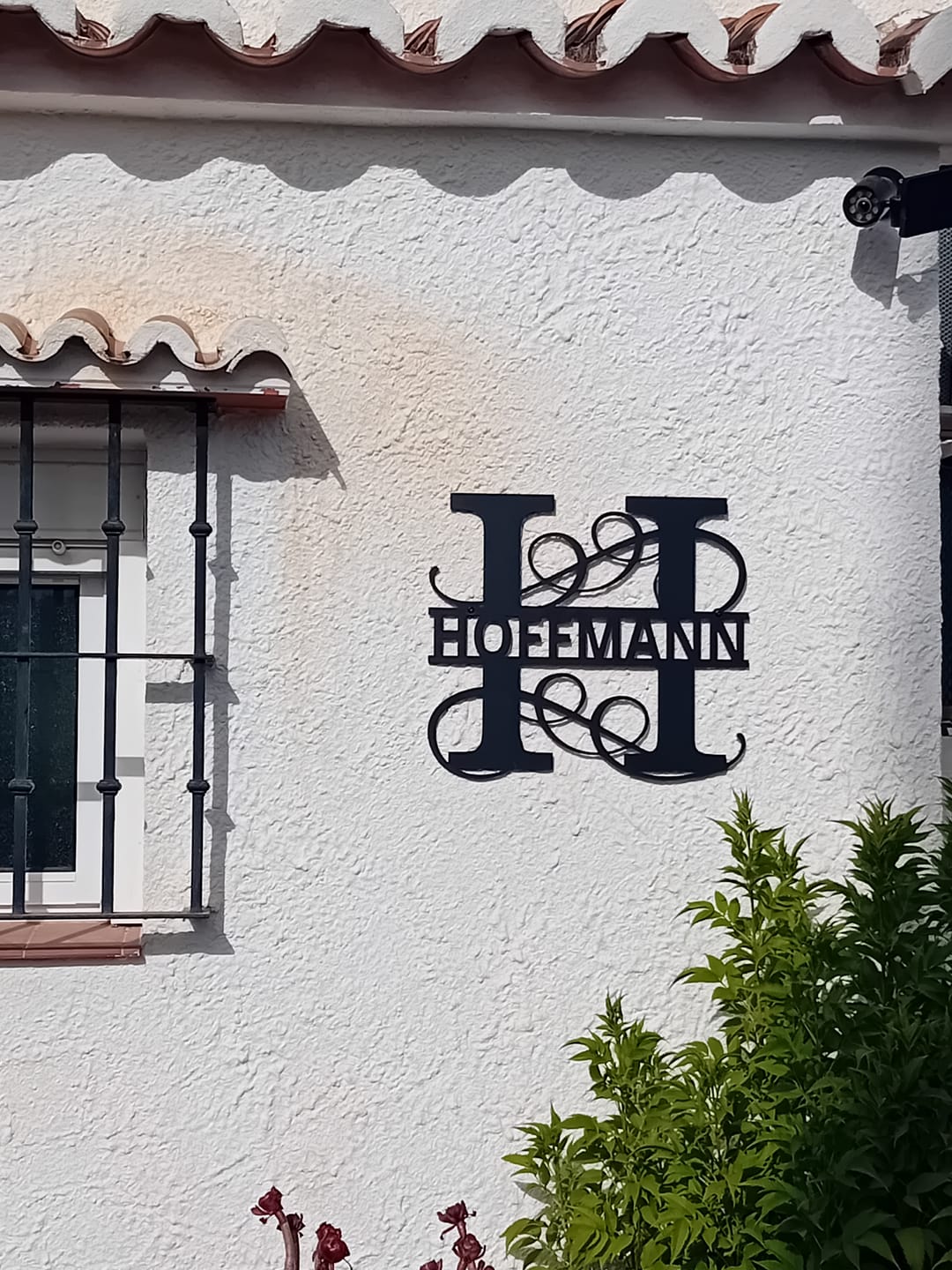 Customer photo review of Großes Namens-Monogramm (personalisierbar)