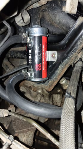 Customer photo review of Fuel Pump Universal Electric 12V