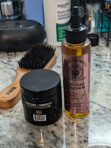 Customer photo review of Respected Roots Package Protection i